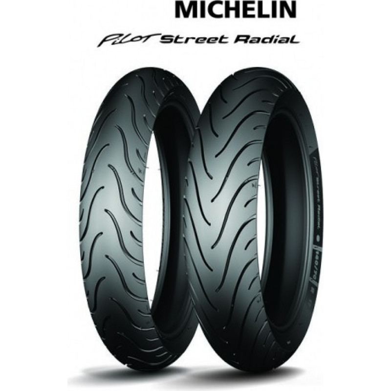 Michelin 140/70R17M/C Michelin Pilot Street Radial 66H Rear TL/TT