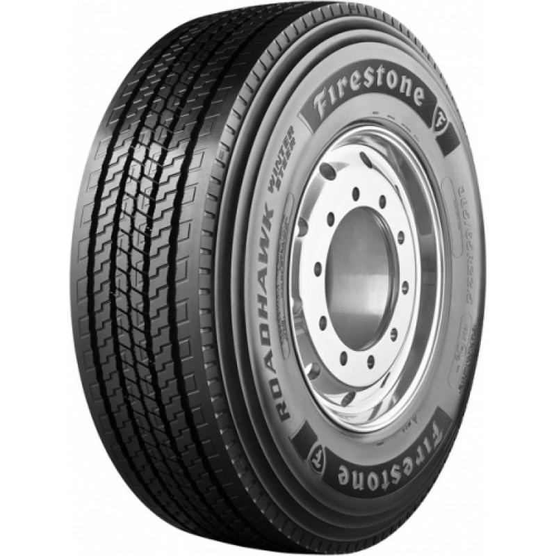 Firestone 385/65R22.5 Firestone Roadhawk Winter Steer 160K M+S 3PMSF SteerAndTrailer WINTER CCB72
