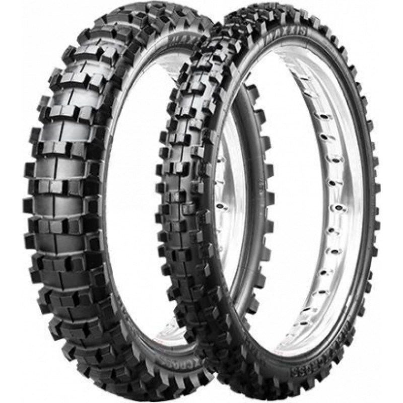 Maxxis 120/100-18 Maxxis M7326 Maxxcross MX-MH 68M TT CROSS MID HARD Rear #E