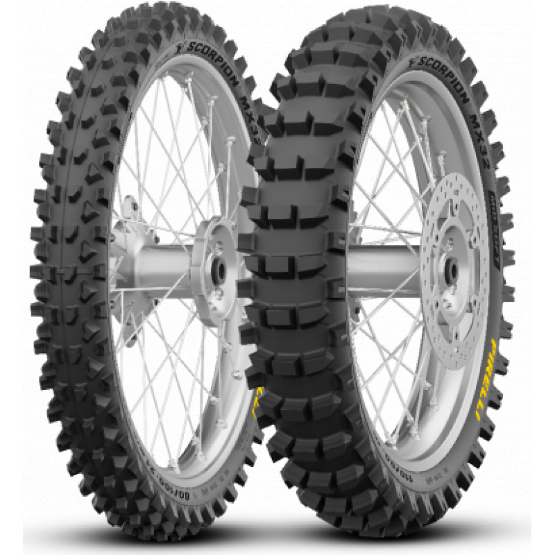 Pirelli 120/90-19 Pirelli SCORPION MX32 MID SOFT (NEW) 66M TT NHS