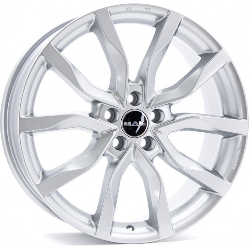 MAK 8,5x20 5x120 ET47,5 KA72,6 MAK MIDLANDS SILVER (Landrover)