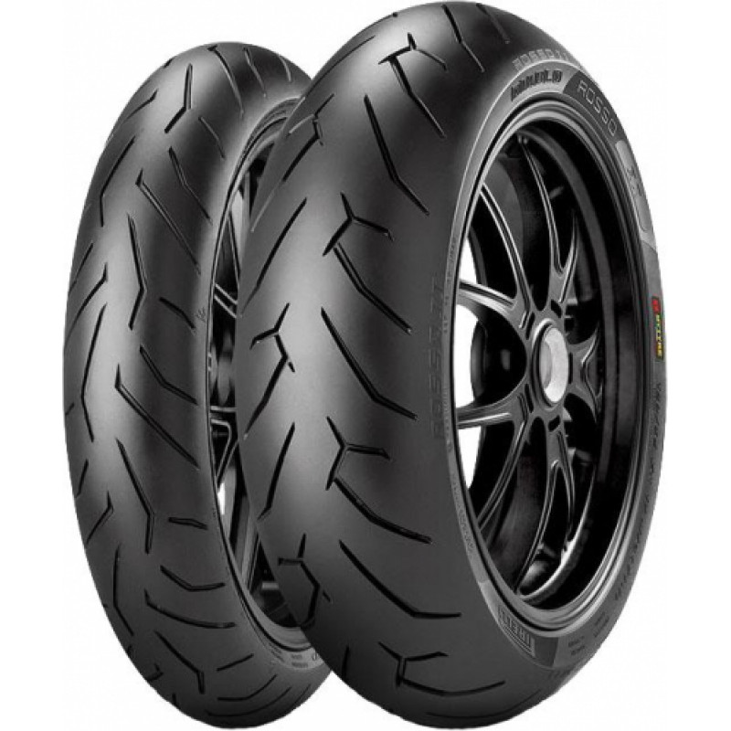 Pirelli 190/50ZR17 Pirelli DIABLO ROSSO II 73W TL SPORT TOURING Rear DOT23