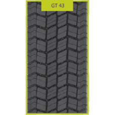 GT 315/80R22,5 GT43 MICH1 atjaunota riepa M+S Drive Regional