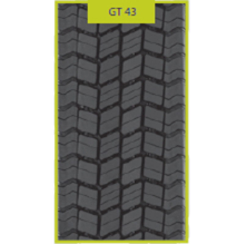 GT 315/80R22,5 GT43 MICH1 atjaunota riepa M+S Drive Regional