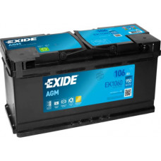 Exide AGM EK1060 12V 106Ah 950A 392x175x190 EK1060