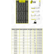 GT 315/80R22,5 GT12W EU2 PINN. RENGAS