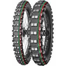 Mitas 70/100-17 Mitas TERRA FORCE-MX MH 40M TT CROSS INTERMED Front MEDIUM TO HARD red & green NHS