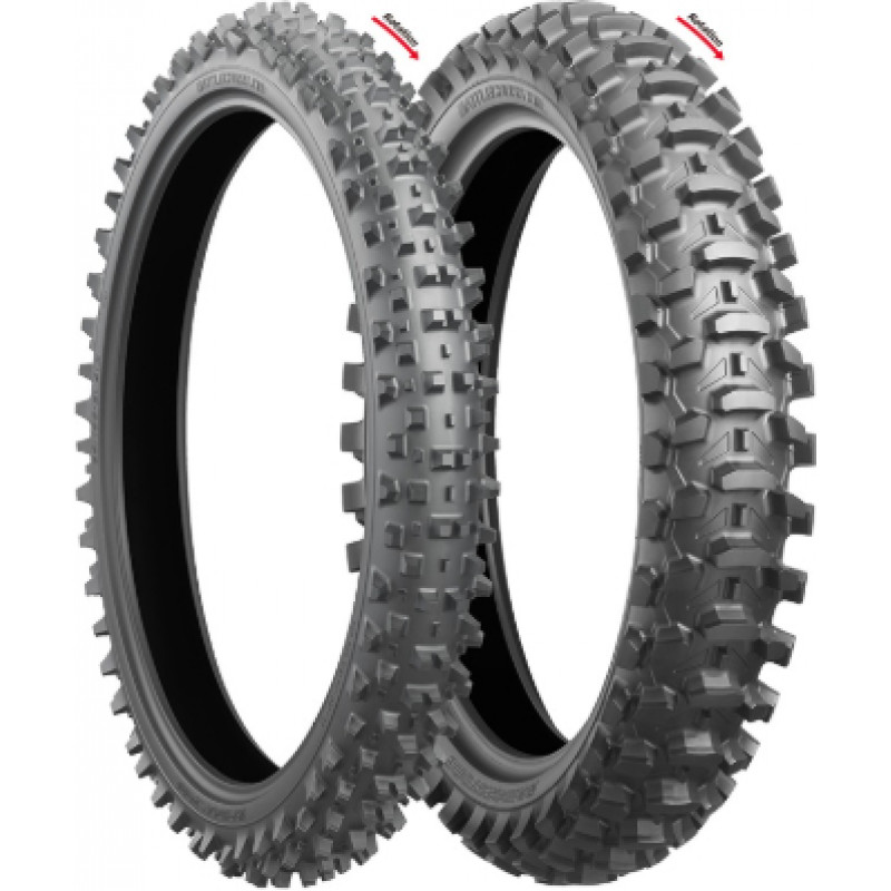 Bridgestone 80/100-21 BRIDGESTONE X10F 51M TT SAND DOT22 (Bez atgriešanas iespējām)