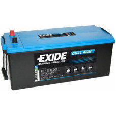 Exide Dual AGM EP2100 12V 240Ah 1200A 520x280x240 EP2100