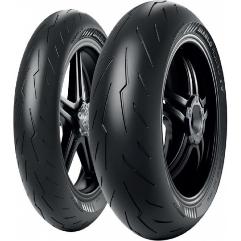 Pirelli 120/60ZR17 Pirelli DIABLO ROSSO IV 55W TL SPORT TOURING & TRACK Front