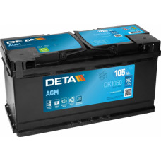 Deta AGM DK1050 12V 105Ah 950A 392x175x190 DK1050
