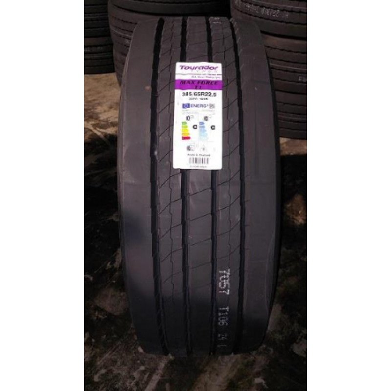 Tourador 385/65R22,5 Tourador MAX FORCE T1 160K M+S 3PMSF SteerAndTrailer REGIONAL