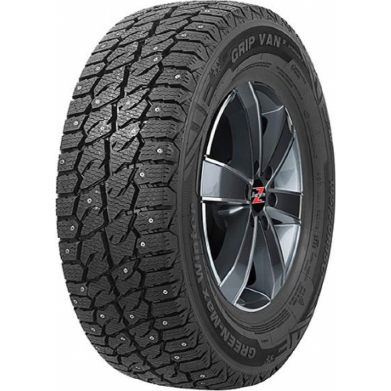 Green Max 195/55R10C GREENMAX G-M W G VAN 2 98/96N Studded 3PMSF M+S