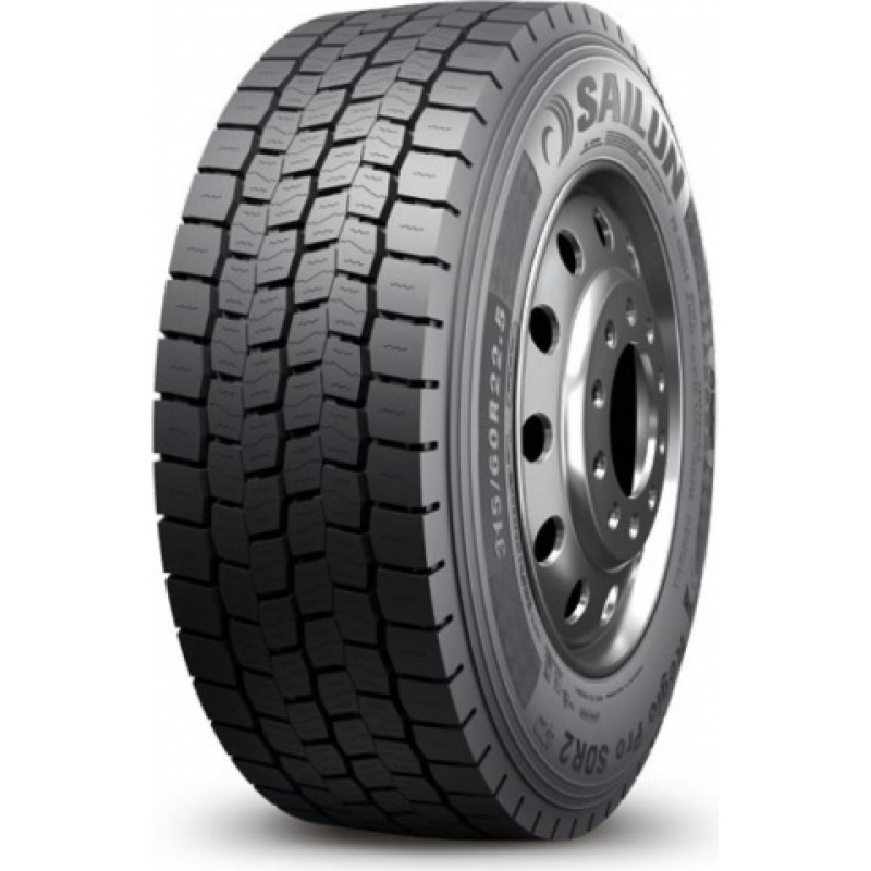 Sailun 315/80R22.5 Sailun TRANSPORT PRO D 156/150L (154/150M) M+S 3PMSF Drive REGIONAL CAA72