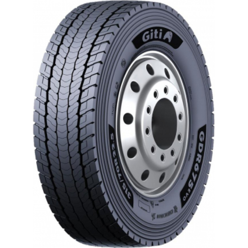Giti 315/70R22.5 Giti GDR675 EVO 154/150L (152/148M) M+S 3PMSF Drive REGIONAL CBA71