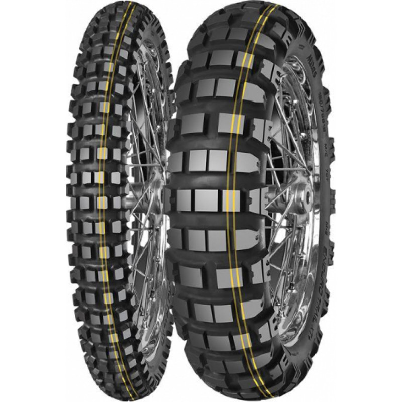 Mitas 120/90B17 Mitas ENDURO TRAIL XT+ (E-09) YY 64T TL ENDURO OFF ROAD Rear DAKAR M+S