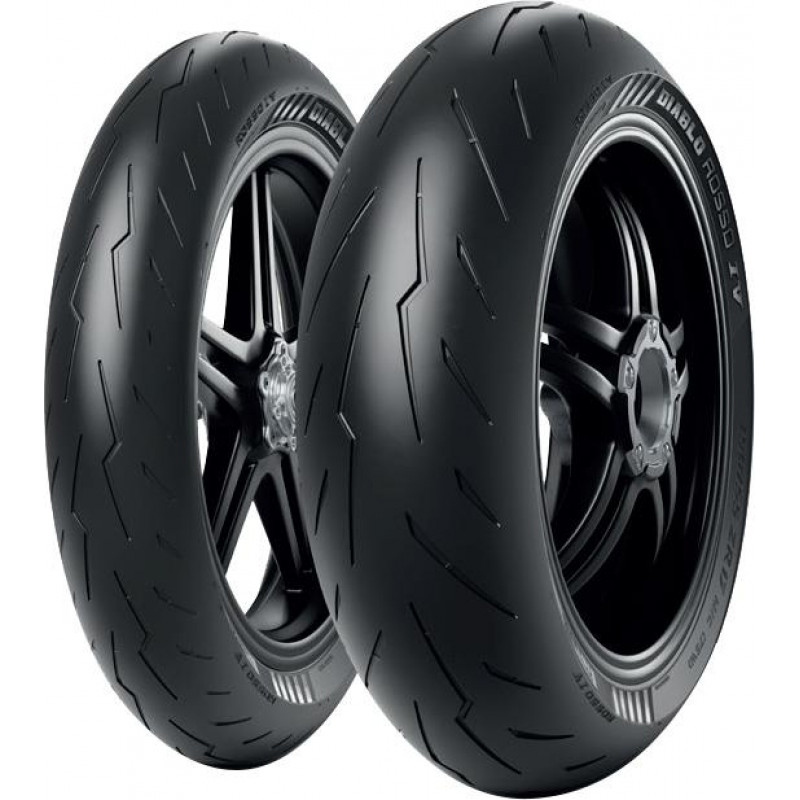 Pirelli 240/45ZR17 Pirelli DIABLO ROSSO IV 82W TL SPORT TOURING & TRACK Rear